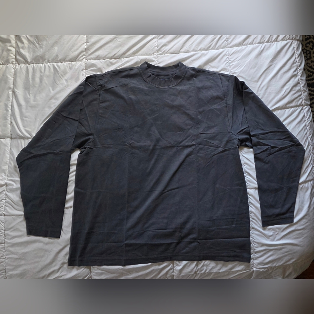 Yeezy Gap Long Sleeve Dark Grey XL Brand New Sealed Bag
